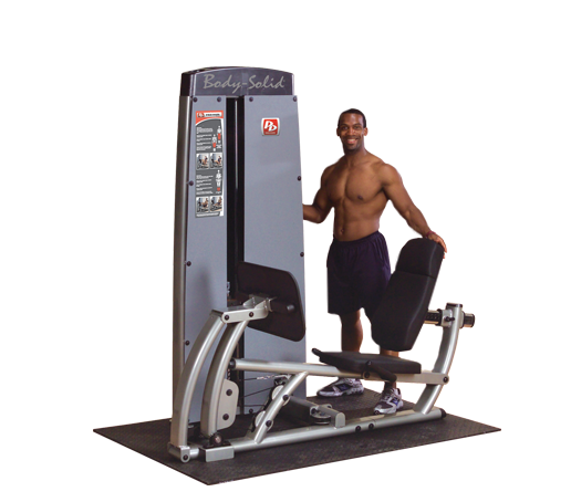 Dual Leg/Calf Machine Freestanding, W STACK DCLP-SF By Body Solid