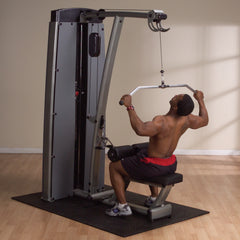 BODY SOLID PRO DUAL COMMERCIAL RATED LAT PULL DOWN DLAT-SF