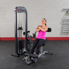 BODY-SOLID PRO SELECT AB AND BACK MACHINE GCAB-STK