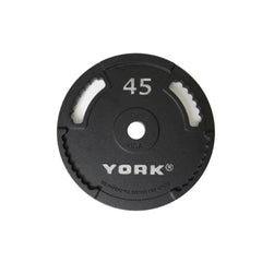 YORK BARBELL G-2 CAST IRON OLYMPIC PLATES