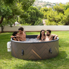 MSPA FRAME Mono Round 6 Person Inflatable Hot Tub Spa